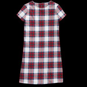 Vineyard Vines Tartan Plaid Short Sleeve Dress